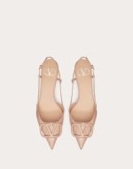 VLogo Signature Patent Leather Slingback Pump 40mm / 1.6 in. - Image 4